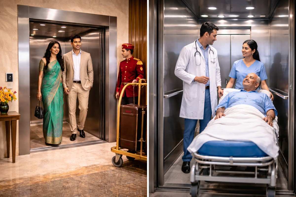 Why Hotels and Hospitals Prefer a Trusted Lift Company in Delhi - Carrymax Lifts Blog